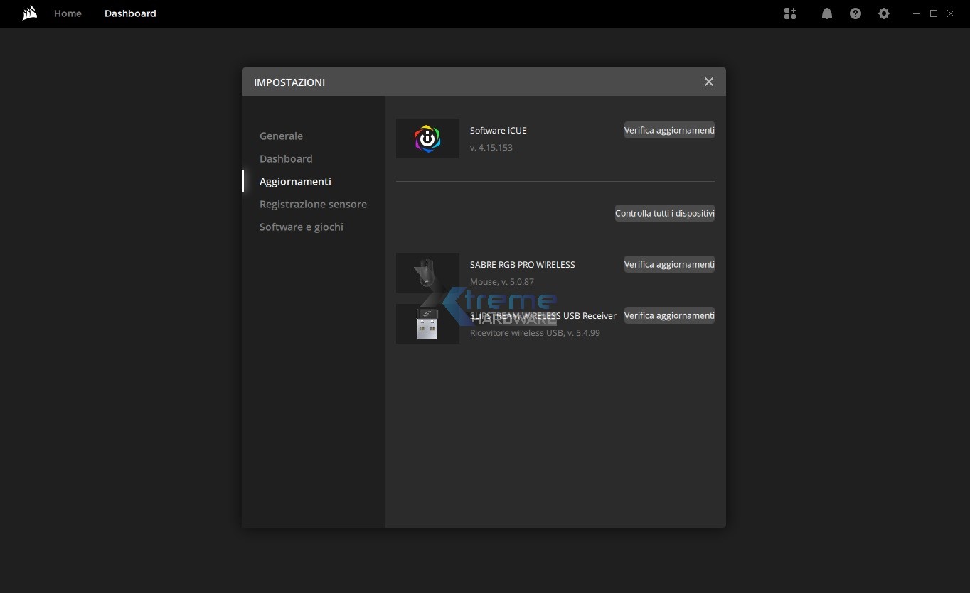 iCUE Sabre RGB Pro Wireless 16 25e7a